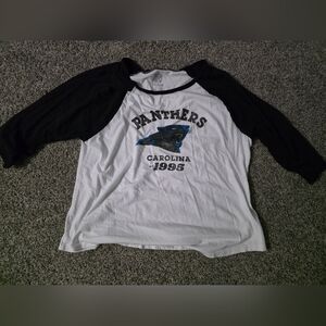 Panthers Shirt - Black & White